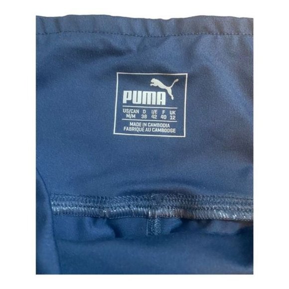 Puma Dusty Blue Leggings Size M - Picture 3 of 4